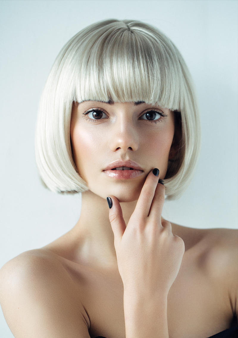 blonde-homepagebob London Hair Salon image of girl with bob